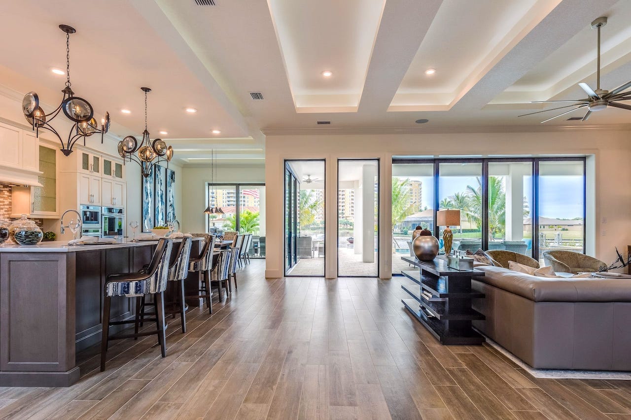 Florida luxury home interior